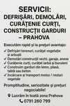 Defrisari demolari curatenie curti //servicii profesionale de renovare
