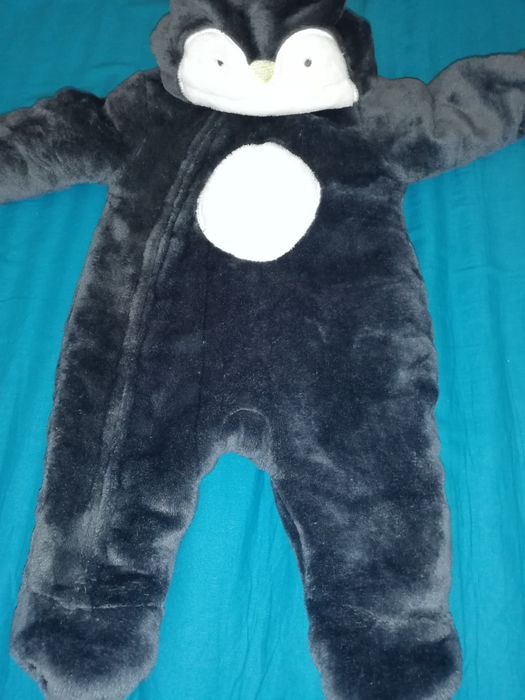 Sac cărucior /Salopeta bebe imblanita nouă mărimea 56+ cadou