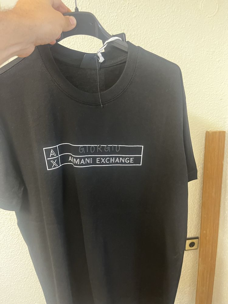 Тениска hilfiger , balenciaga , armani , off white