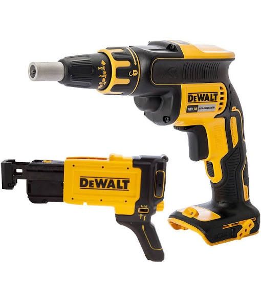 DeWALT Винтоверт за гипсокартон DCF620+ Приставка DCF6201