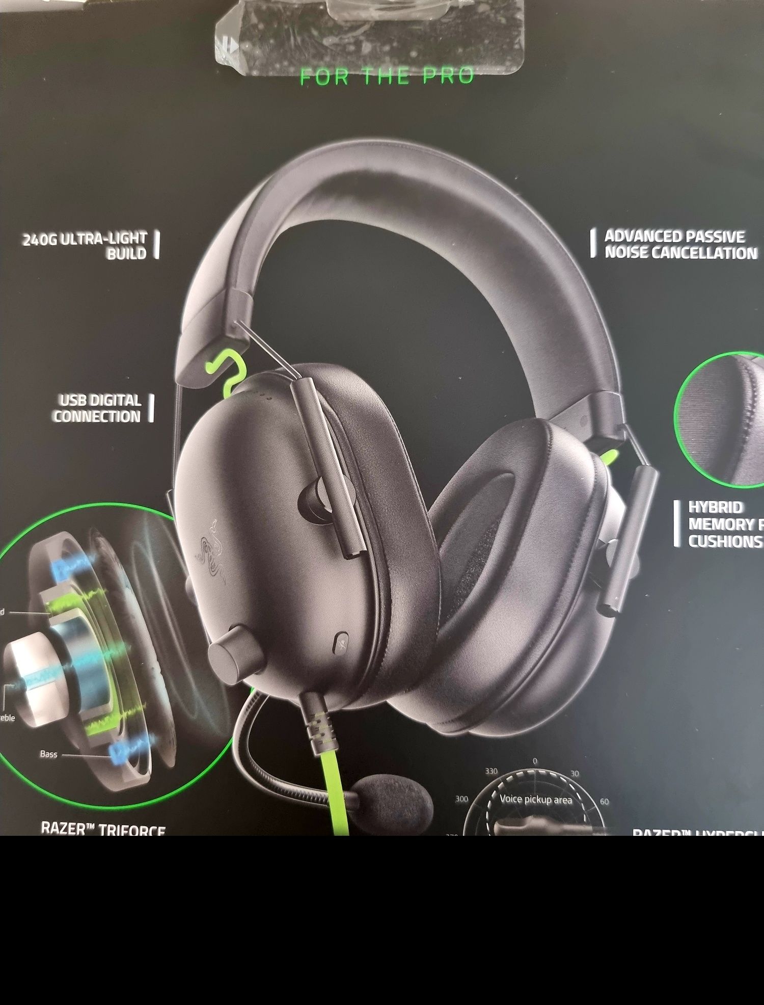 RAZER Blacshark V2 X USB слушалки