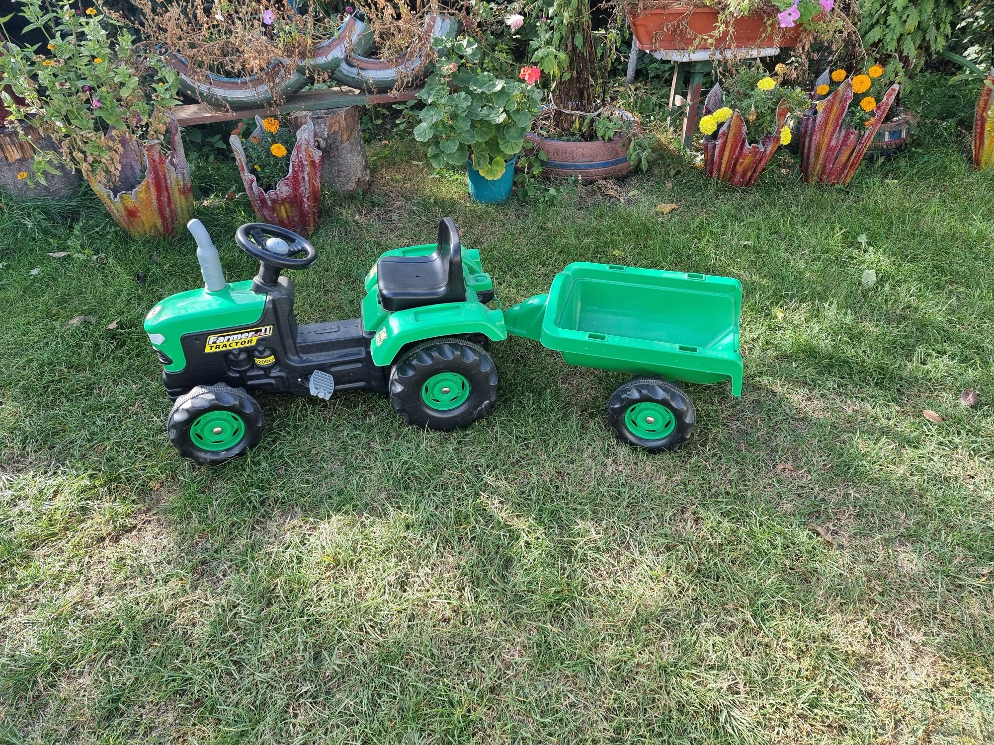 Tractoras cu pedale copii