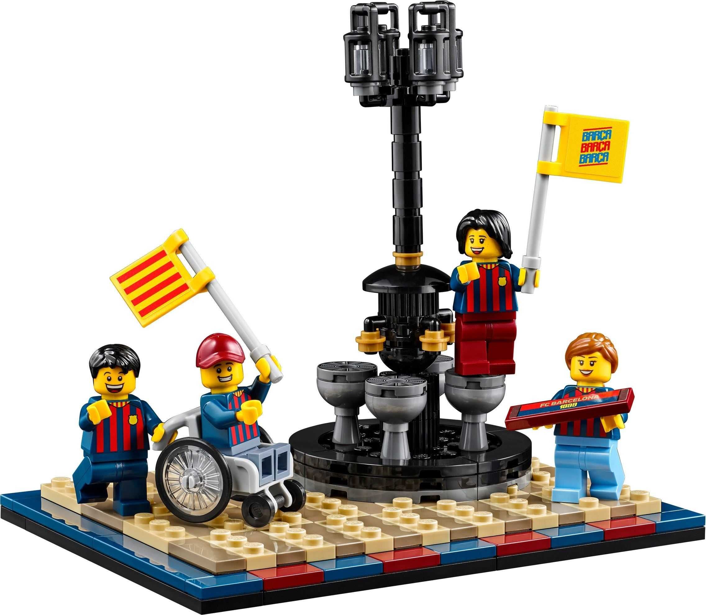 LEGO fotbal 40485 Suporteri FC BARCELONA - ed.limitata- NOU