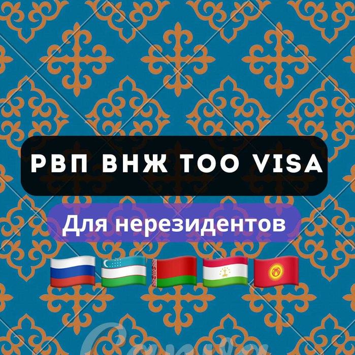 Миграционный юрист РВП  Визы С3 С5  ВНЖ  , Открытие ТОО