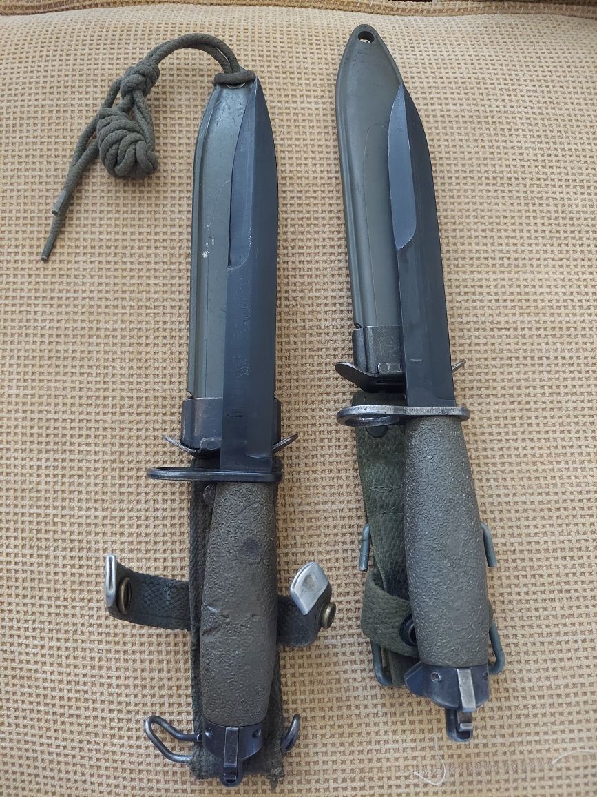 Baioneta G3 model danez si model suedez