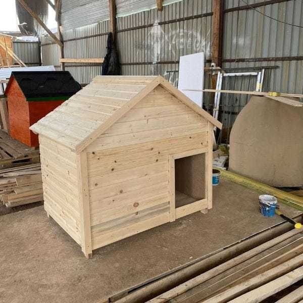 Утепленый будка для собаки в Алмате Домик собачье дом на заказ