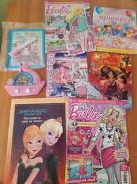 Книжки и списания за момиче barbie и други