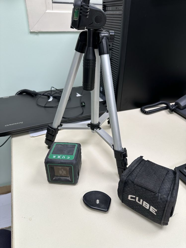 Нивелир лазерен ADA CUBE 3D GREEN, Professional Edition, 40 / 70 м