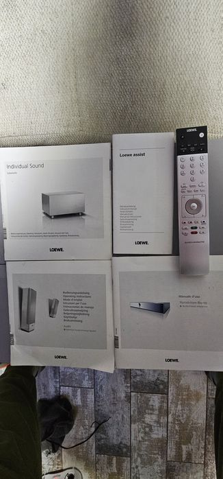 Sistem loewe subwoofer sateliti telecomanda