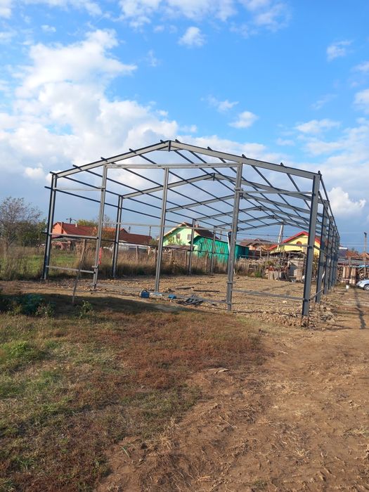 Hala metalica 10m 20m 3m ipe 160