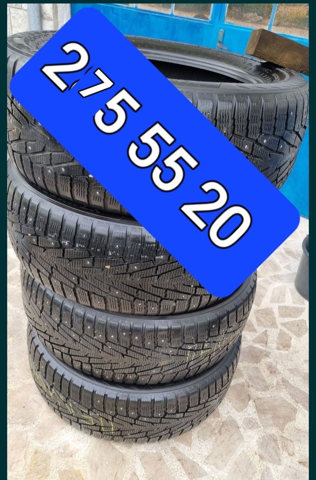 275 55 20 Nokian 4броя Замъка Ямбол