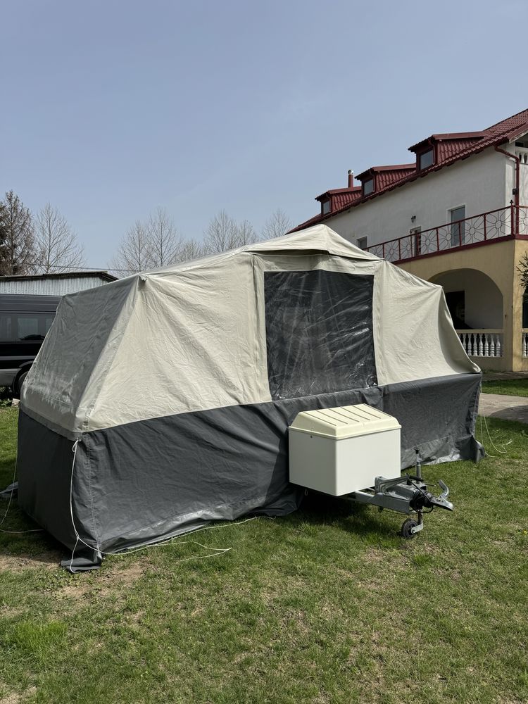 Cort 4 persoane camper mobil ideal pentru pescari