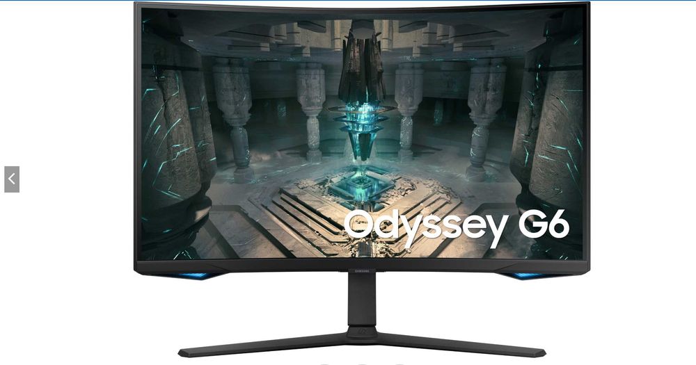 Samsung Odyssey G6 32” • 240Hz • QHD 2K • HDR600 • 1ms