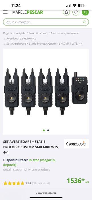 Senzori Prologic Custom Smx Mk II(2) WTS 4+1 !