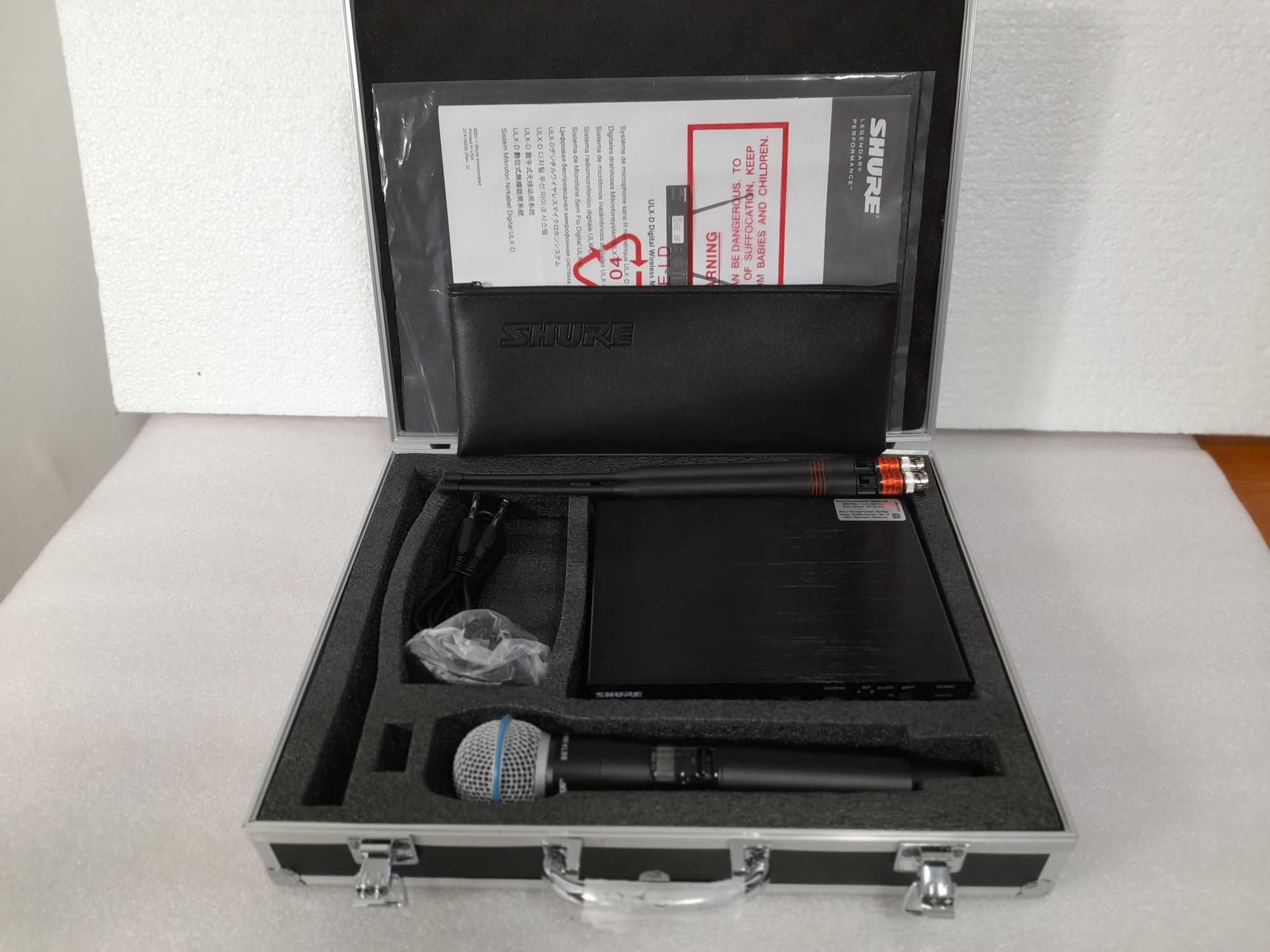 Професионален микрофон SHURE ULXD24/B58 - внос USA (Made in Mexico)