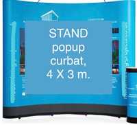 STAND CURBAT POPUP evenimente cu cutie