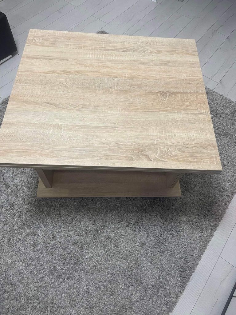 Masa Extensibilă 3 in 1 stejar +sertar