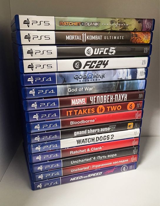 Продам игры Ps4 и Ps5