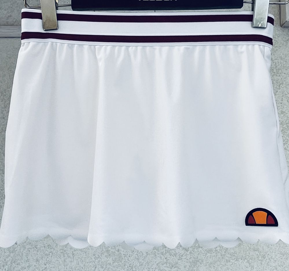 Спортна бяла пола за тенис Ellesse