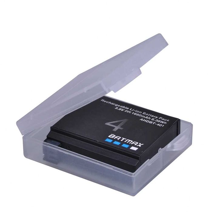 Set 3 acumulatori AHDBT-401 1680mAh + incarcator triplu GoPro 4