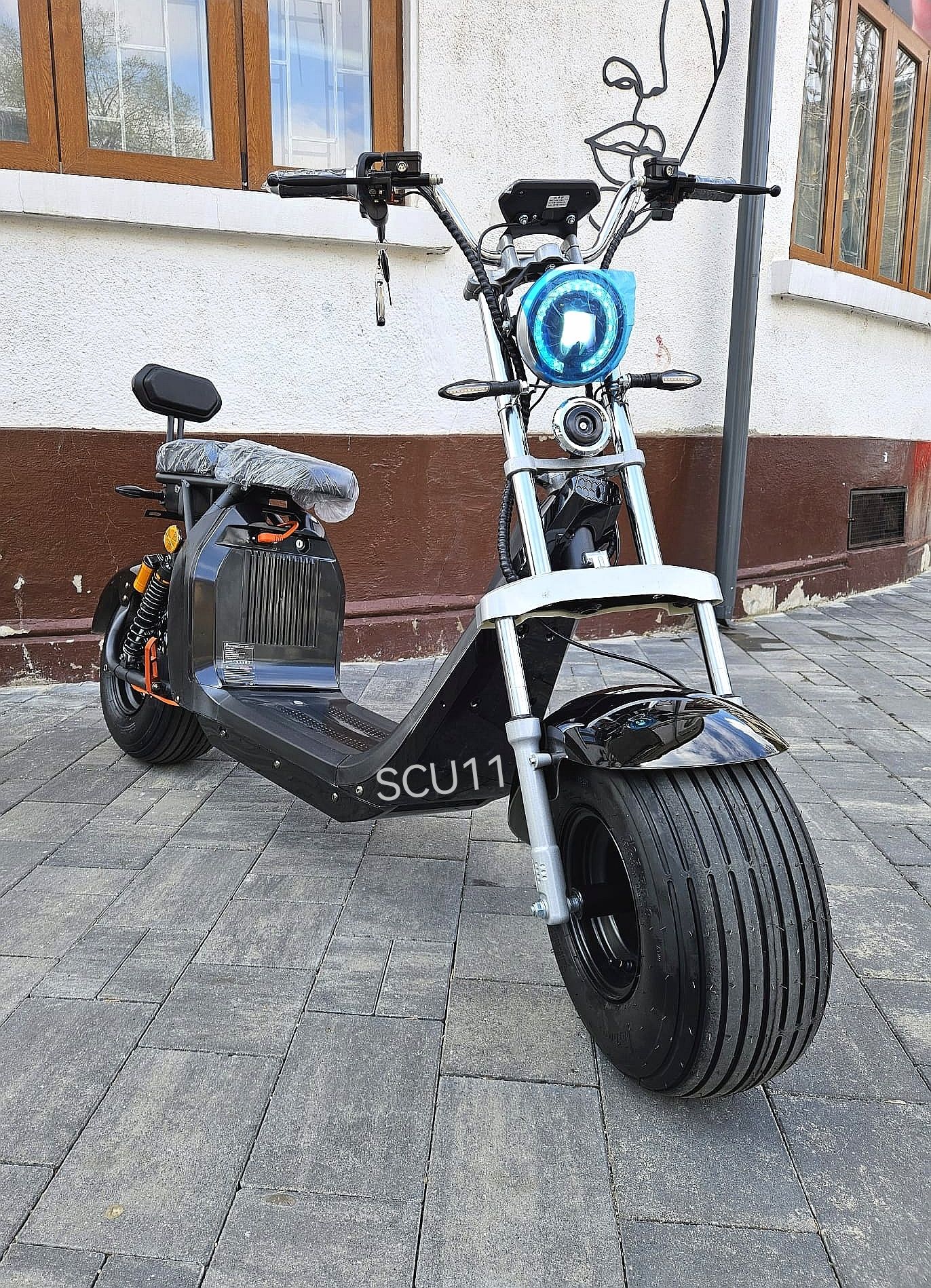 Scuter Electric Fara Permis 1500W 20Ah 60kmh Full Led 2025