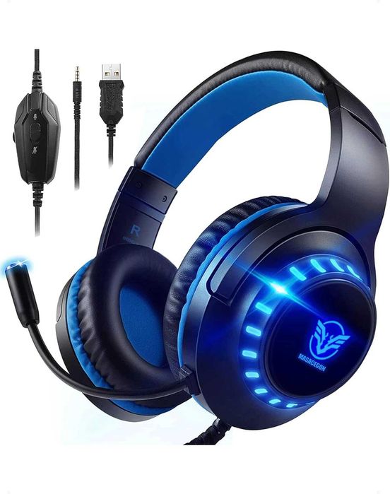 Casti gaming Pacrate pentru PS4/PS5/Xbox One/PC/Nintendo Switch