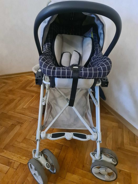 Детска количка 3 в 1 с подарък бебешка лампа