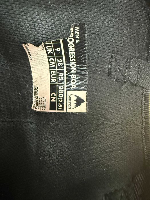 boots burton progression boa mondo 28 europa 43