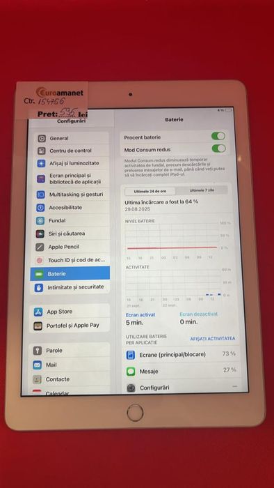 Apple iPad Air, 32GB, Wi-Fi, Space Grey -A-