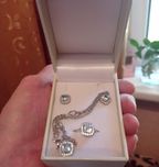 Комплект из серебра