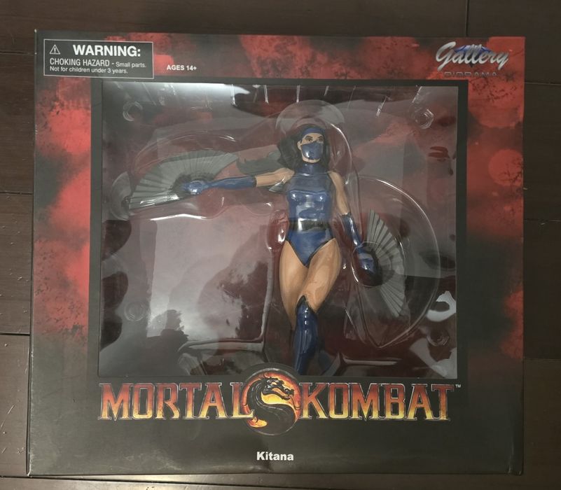 Figurina Mortal Kombat 11 Kitana Diamond Select Gallery PVC Statue 23c