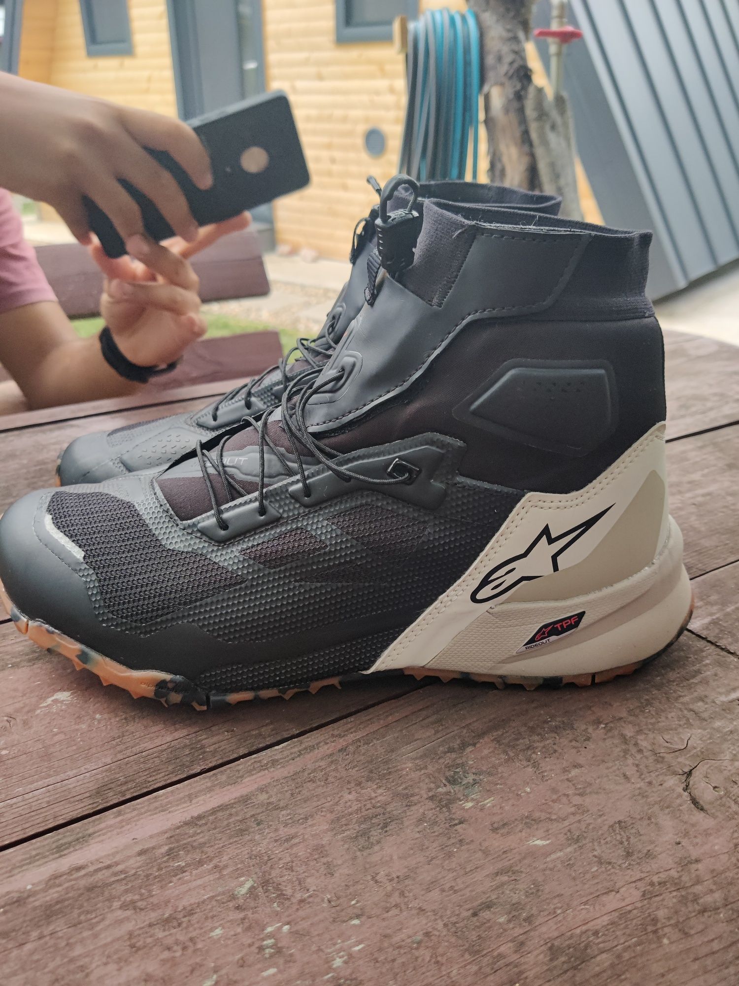 Ghete moto Alpinestars CR 1