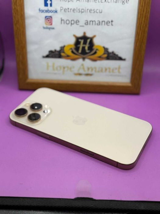 HOPE AMANET P2 - Iphone 16 Pro Max / 256GB / BAT100% / Ecran zgariat