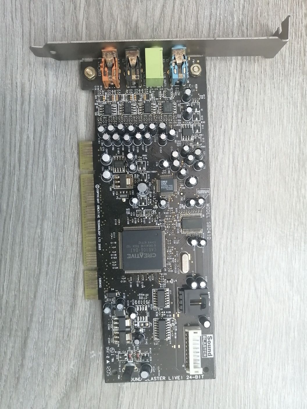 Placa audio Sound Blaster