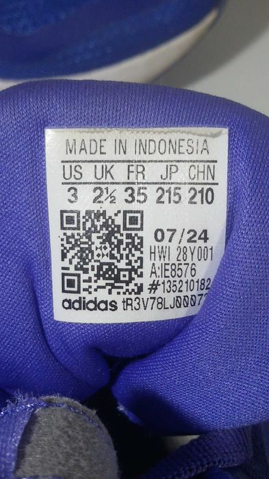 Лот 2 Адидас детски маратонки/обувки 35-ти номер