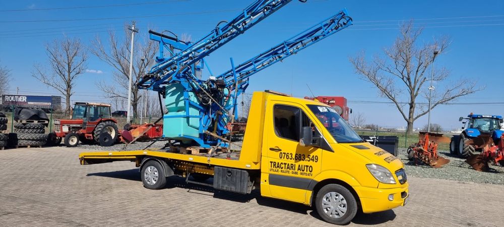 Tractari auto dube moto Transport utilaje Platforma Asistenta rutiera