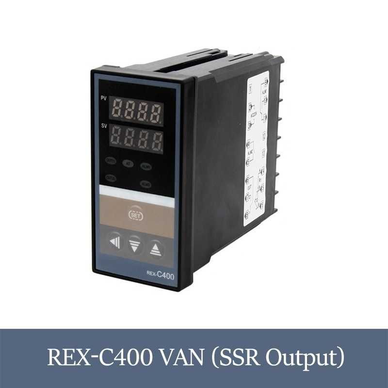 Термоконтролер REX C100, 220V, Изход SSR, -199 до 1372 °C