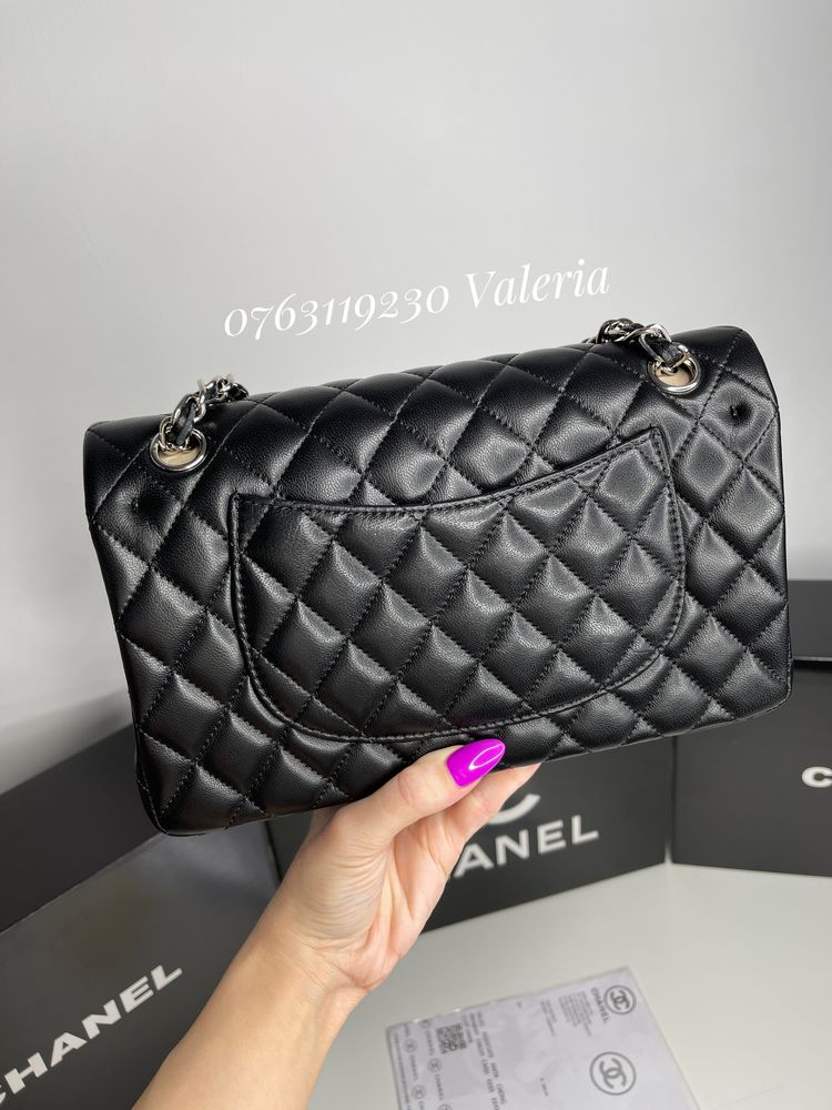 Geanta Chanel 2.55 Lambskin Classic Double Flap