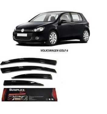 Ветробрани VW Golf 5/6 2003 до 2012г. комплект 4 броя предни и задни