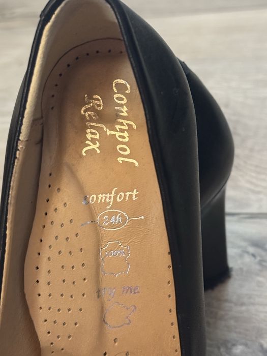Vand pantofi din piele naturala Confort Relax 24h