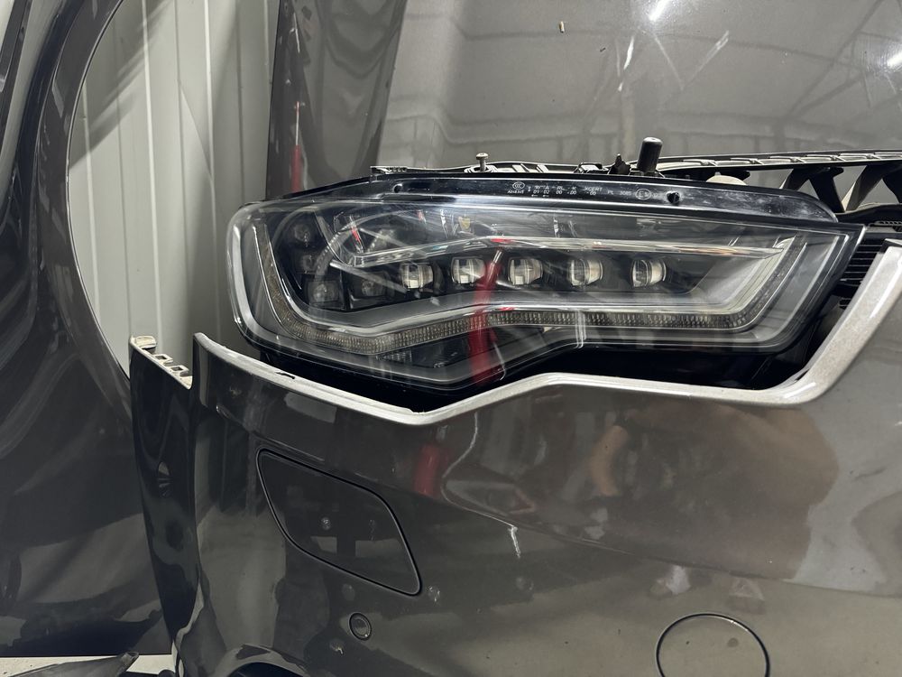 Bot Fata completa audi a6 c7 capota aripi bara far led