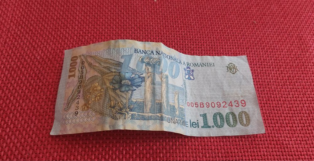 Bancnota 1000lei 1998
