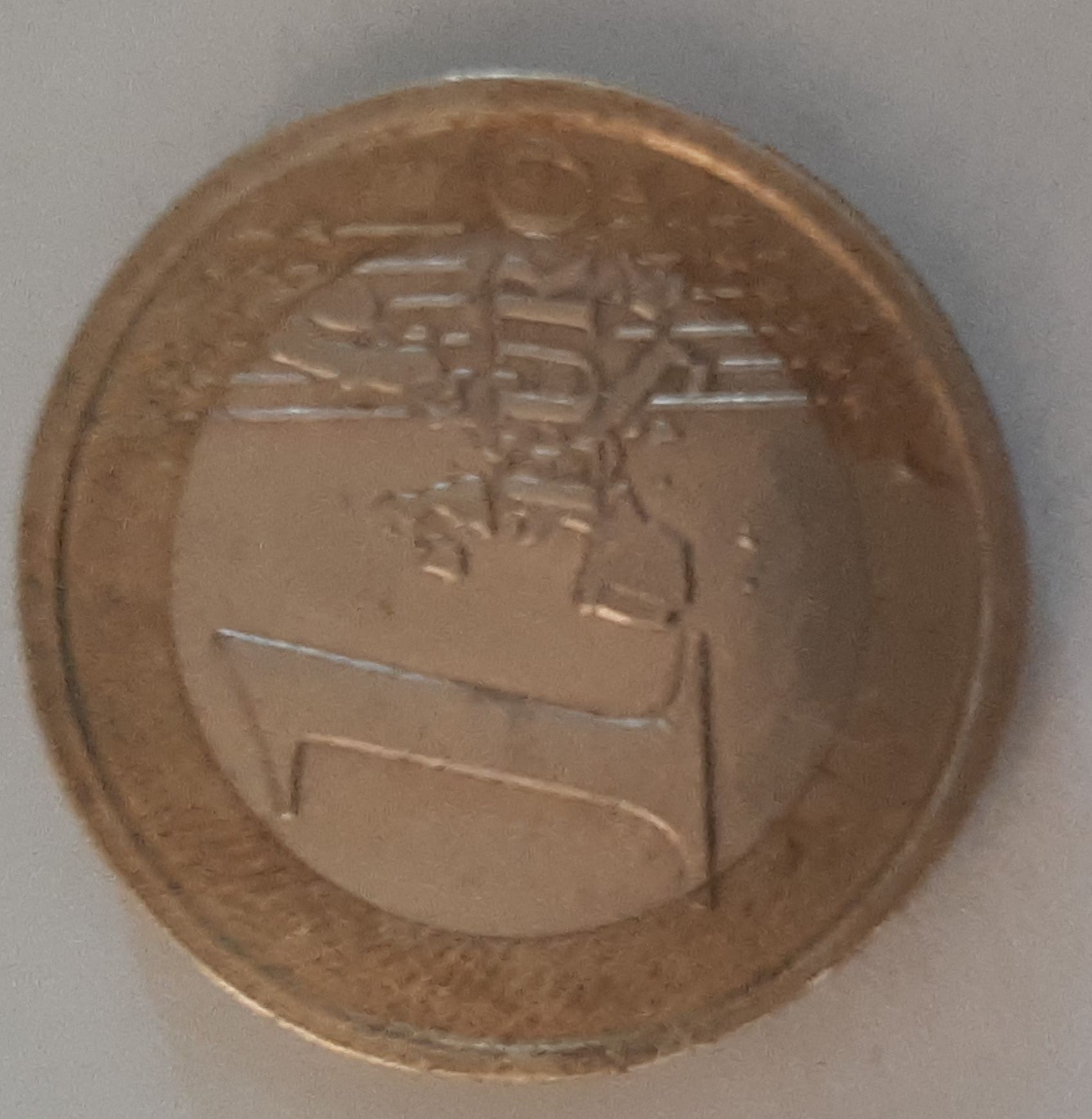 Moneda 1 euro,an 2002