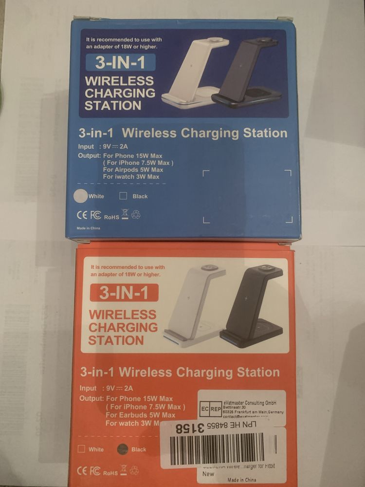 Incarcator Stație încărcare rapidă iPhone 16 15,Samsung Galaxy,3in1