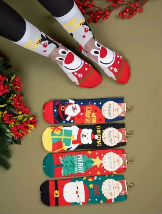 Новогодние носки