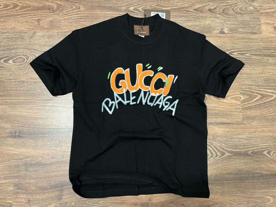Мъжка тениска Gucci Balenciaga - S M L XL 2XL
