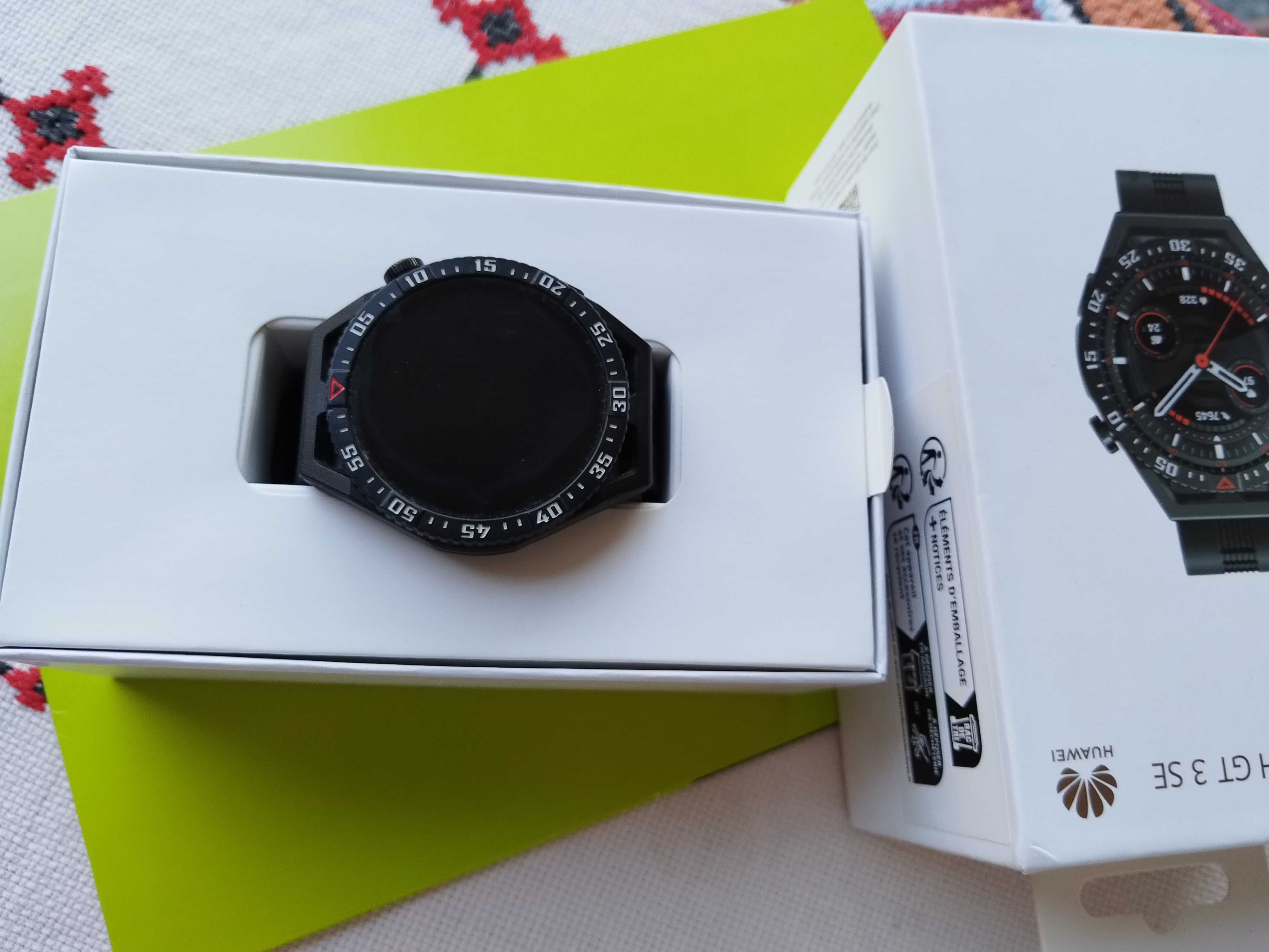 Смарт часовник Huawei Watch GT3 SE, 46 mm, Graphite Black