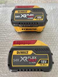 DeWalt Set 2 Baterii FLEXVOLT 12AH DCB548Y2 Original, Nou-Nout !