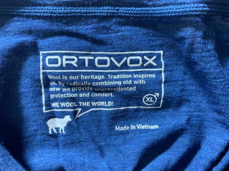 Мъжка мериносова блуза Ortovox Base Layer XL