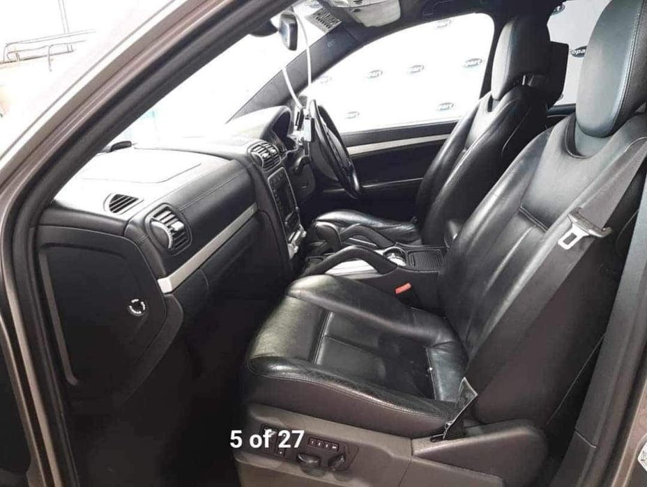 Porsche Cayenne 955 957 Мултимедийни седалки Мултимедия кожен салон